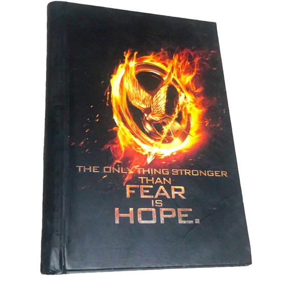 The Hunger Games- The Only Thing Stronger than Fear is Hope Journal - Picture 1 of 5